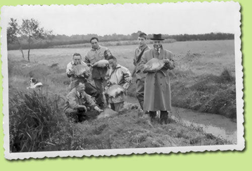 3 g�n�rations de pisciculteurs, de p�re en fils